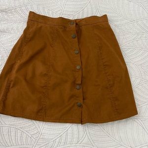Brown skirt small
